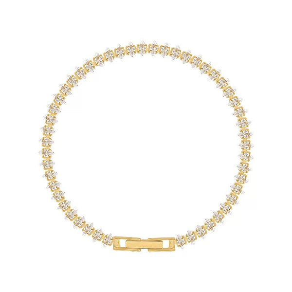 Bracelet Tennis Marquise Vionelle | Or