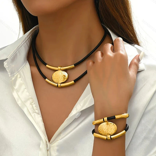 Parure Collier et Bracelet Intemporelle