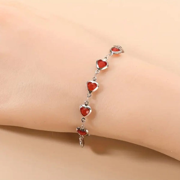 Bracelet Ophelyra Garnetelle en Or Blanc
