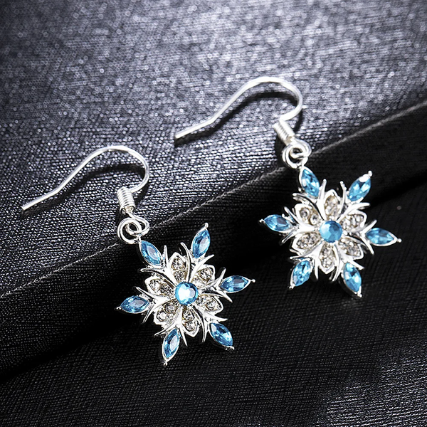 Boucles d'oreilles vintage « Étoile bleue »
