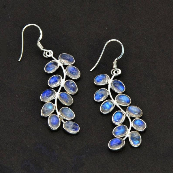 Boucles d'oreilles pierre de lune