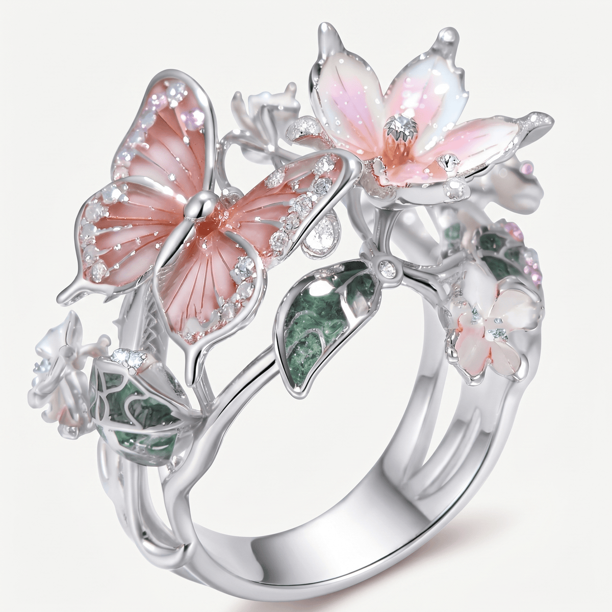 Bague Papillon - (RÉGLABLE)