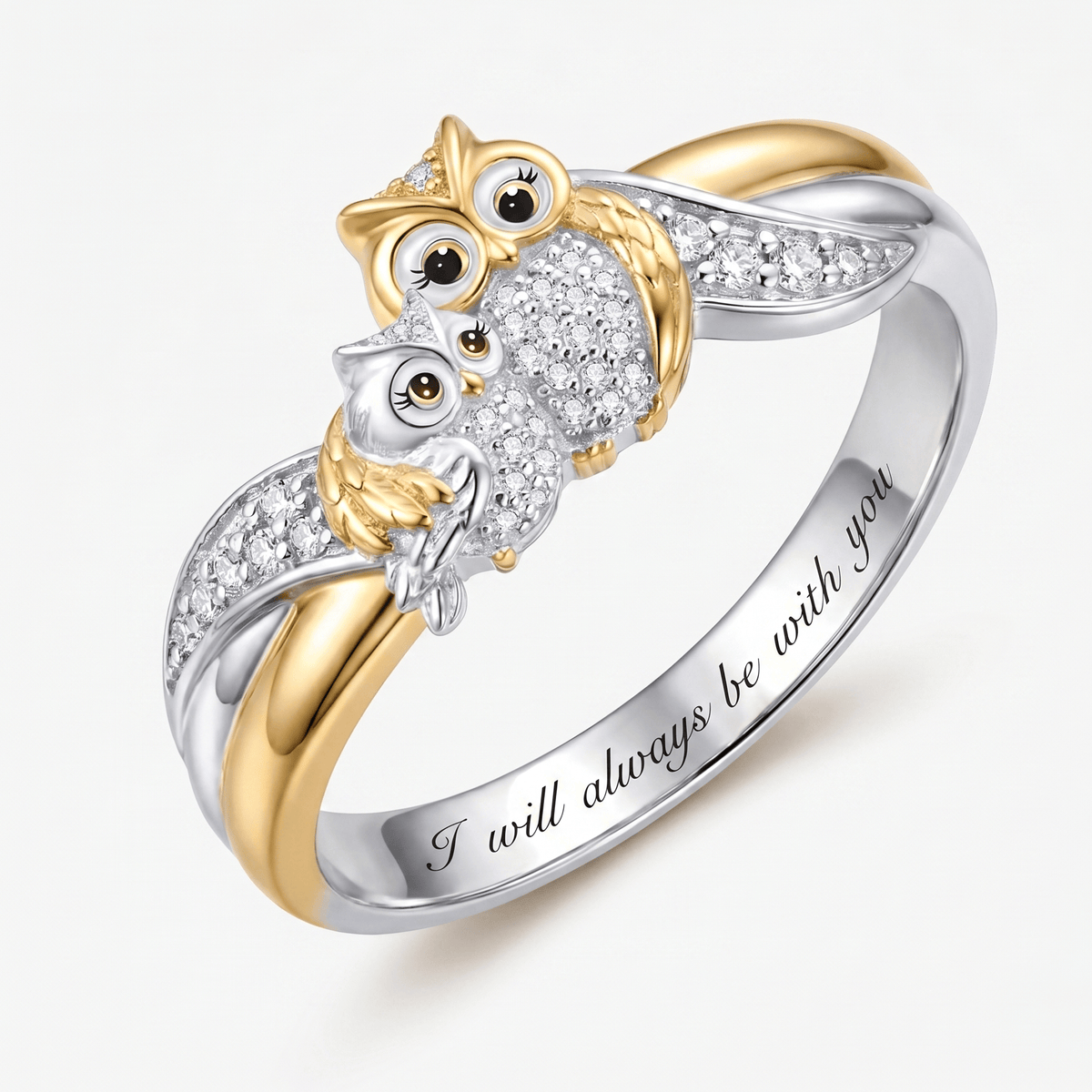Bague Hibou Gardien