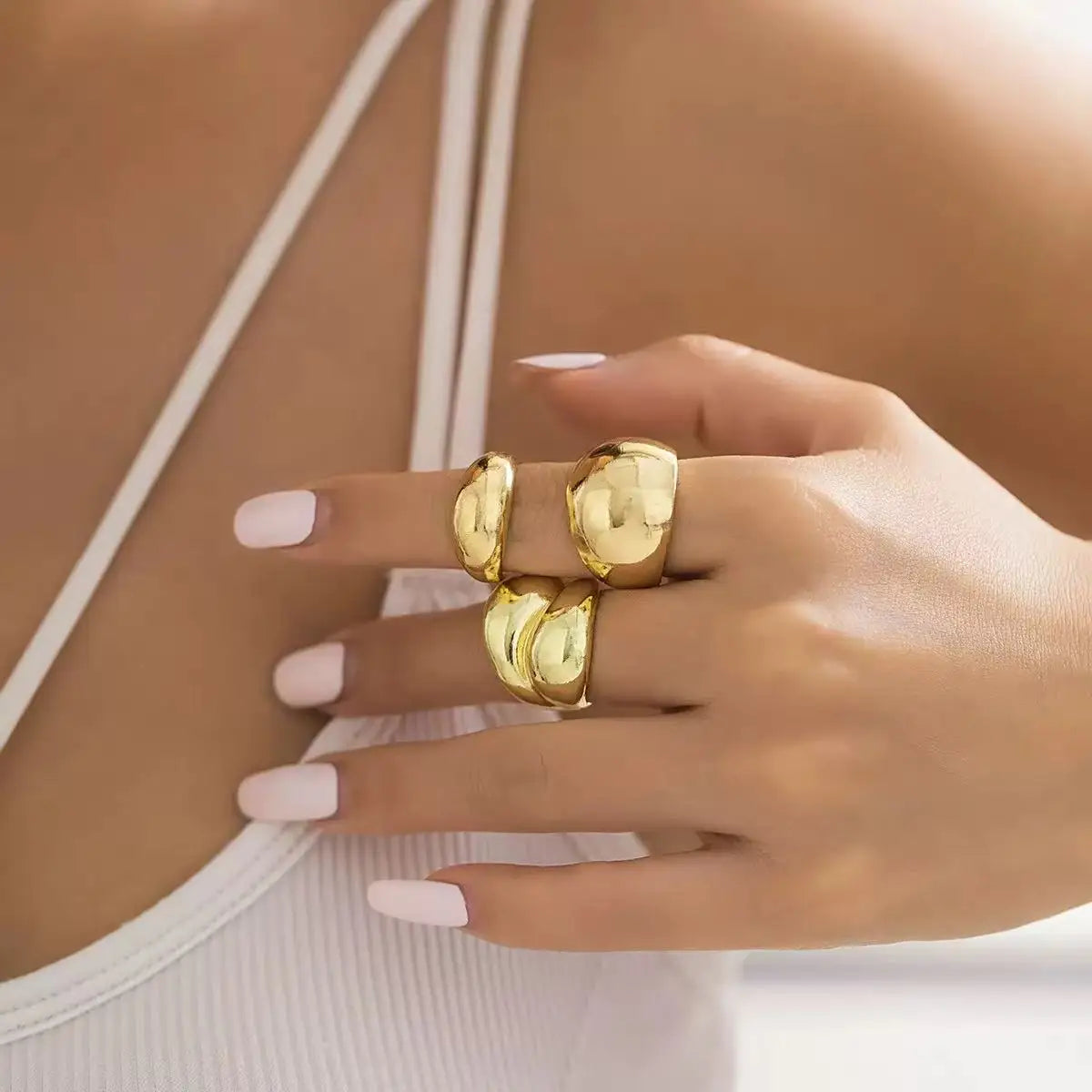 Collection Bague Fleur Perle Baroque