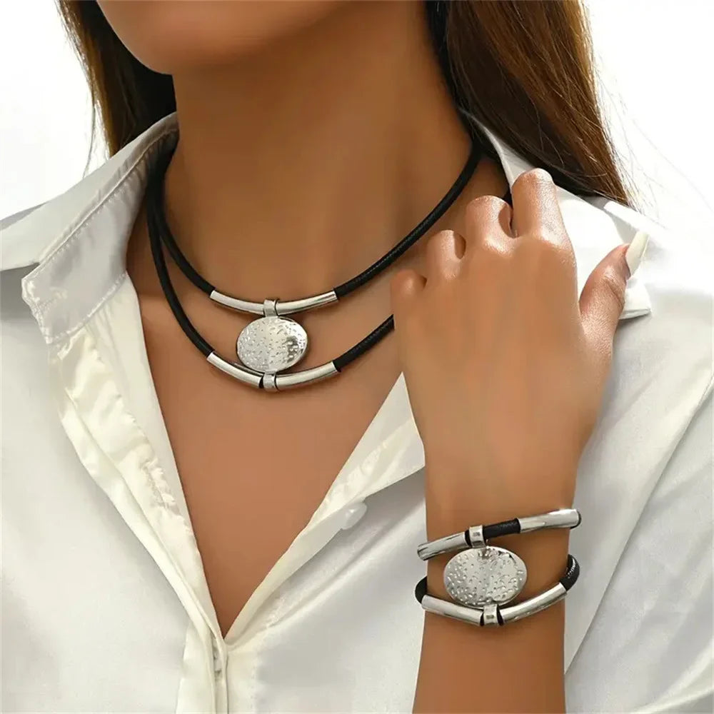 Parure Collier et Bracelet Intemporelle
