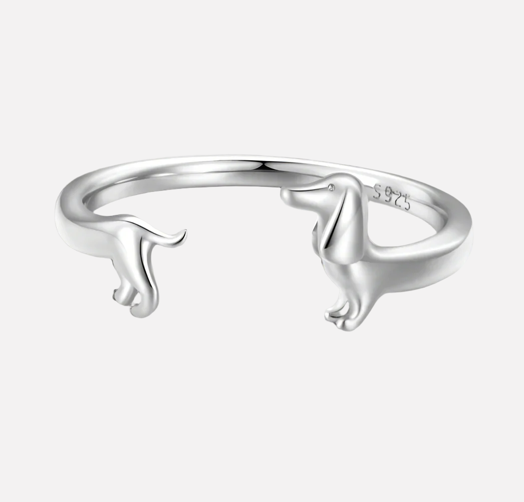 Bague Teckel - Pour l'amour de votre chiot