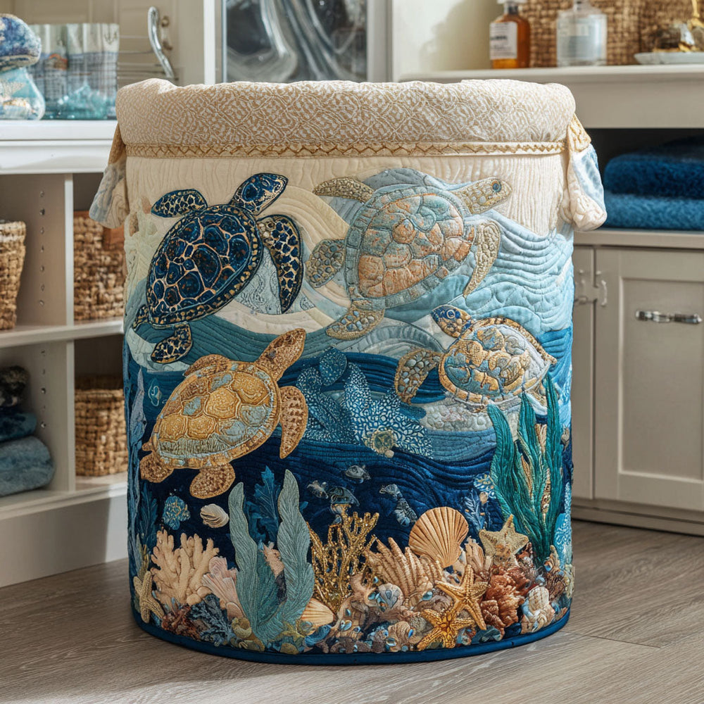 Shell Shine Laundry Basket - 2