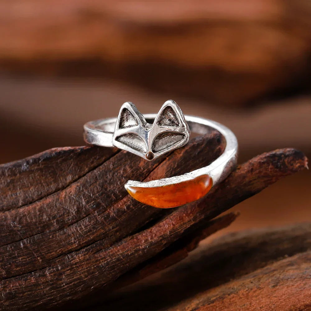 Bague esprit renard vintage