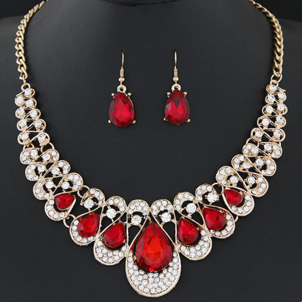 Ensemble de bijoux Maevina Crimselle