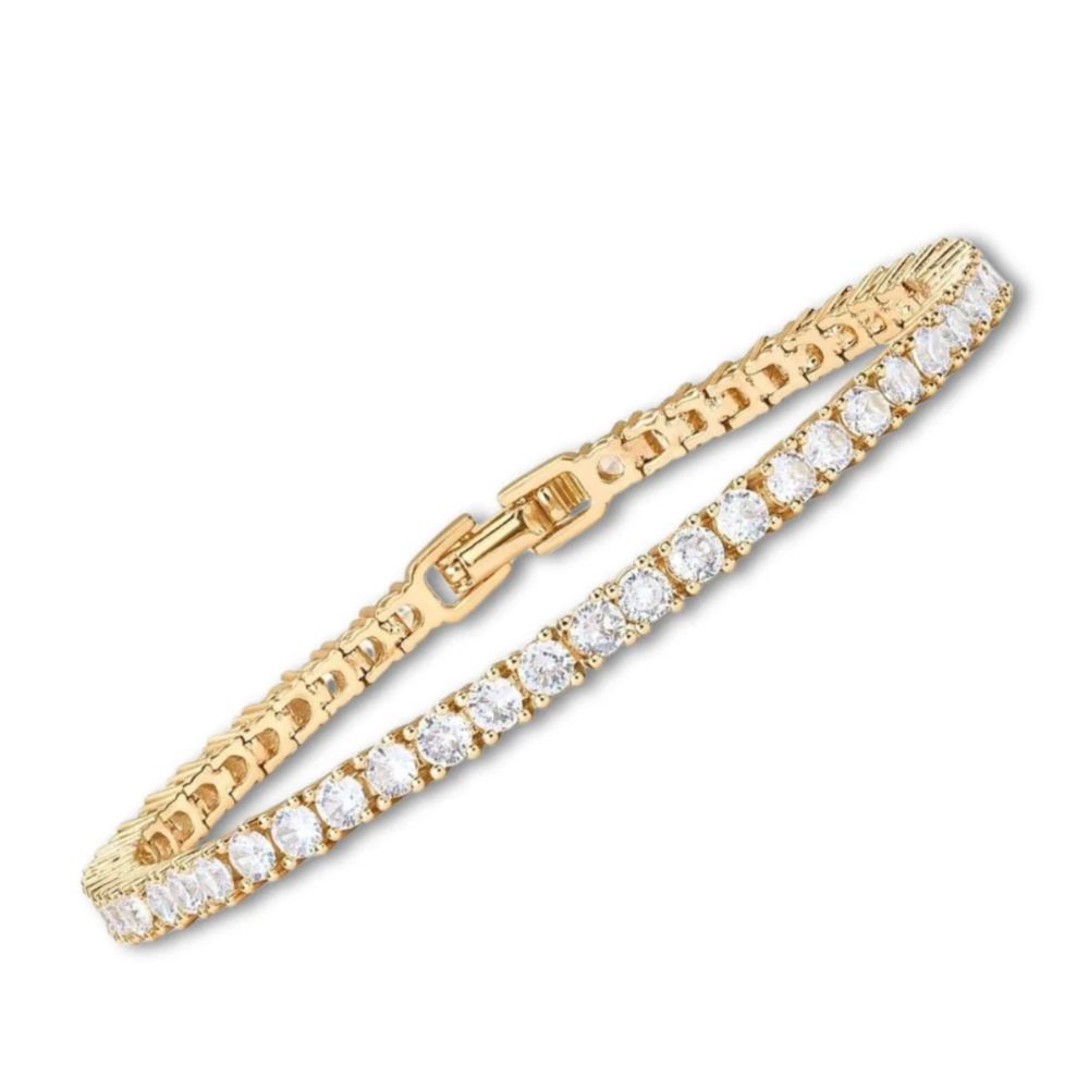 Bracelet en Or de Tennis